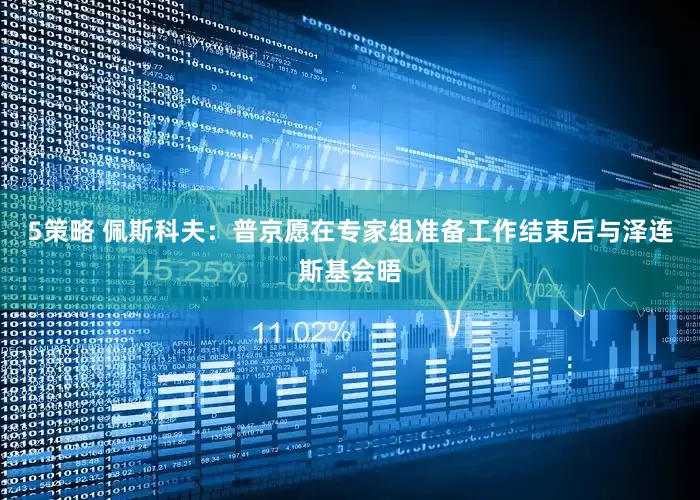 5策略 佩斯科夫：普京愿在专家组准备工作结束后与泽连斯基会晤